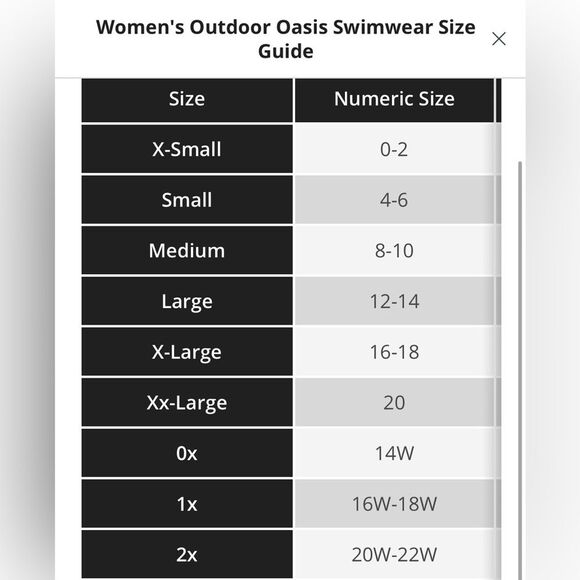 NWT Outdoor Oasis Size 1X One Piece Swimsuit Stars & Stripes USA Flag July 4th - Picture 14 of 15